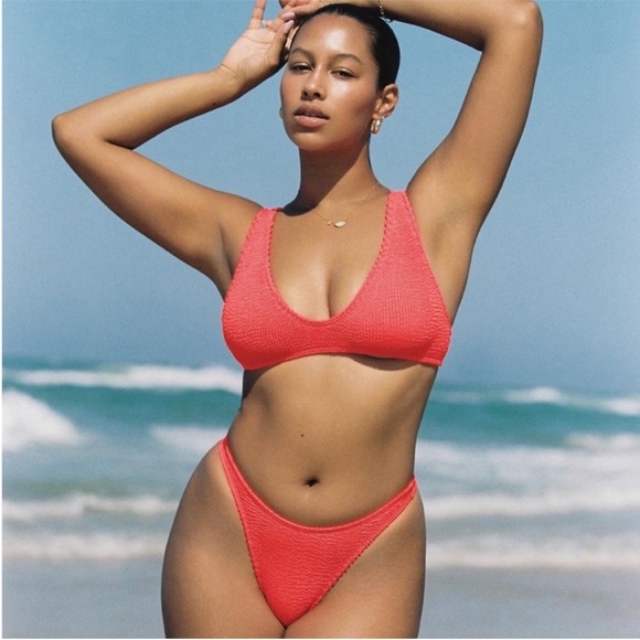 Bound by Bond-eye Set Scout Swim Bikini Top and Scene Bikini Bottom NWT Ribbed - Picture 13 of 14